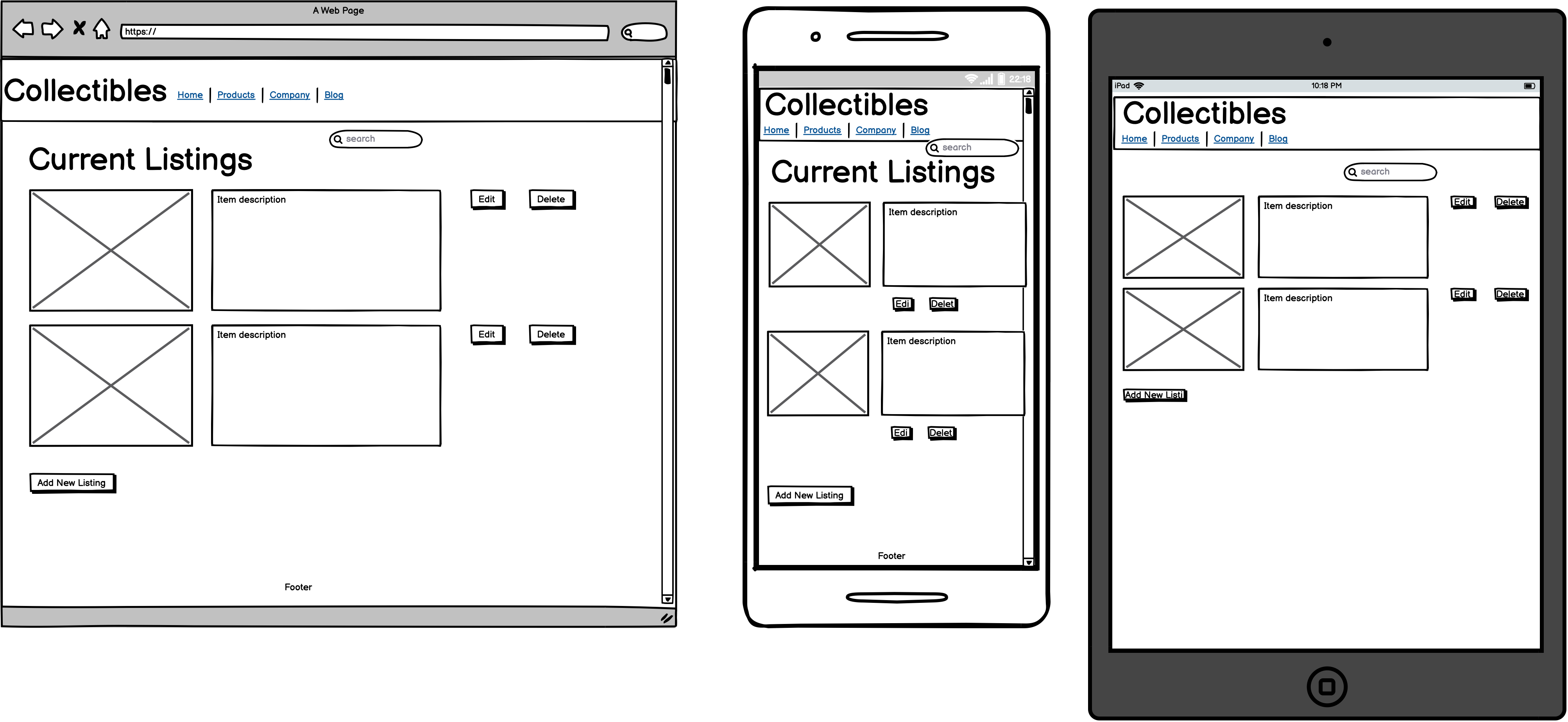 wireframes