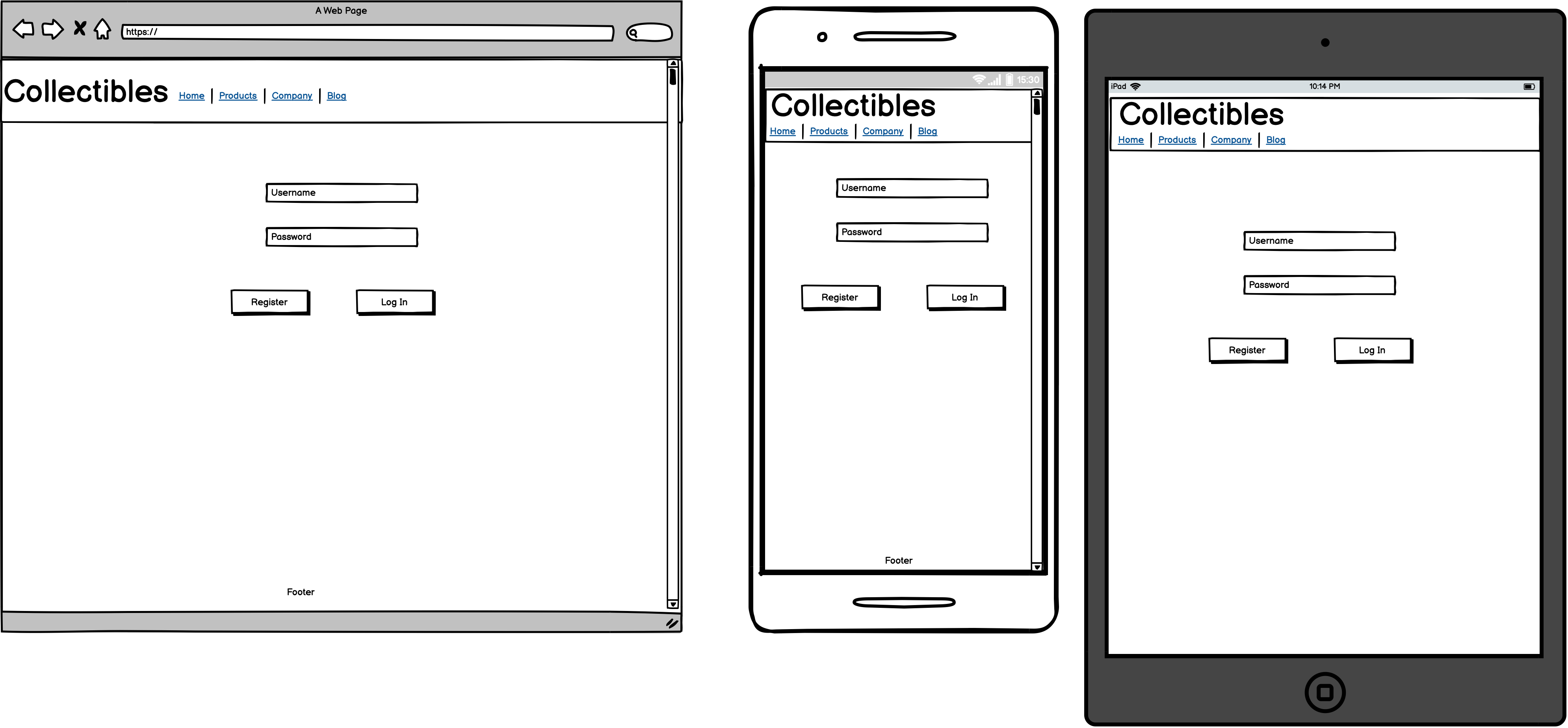 wireframes