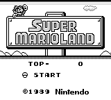 Super Mario Land 1