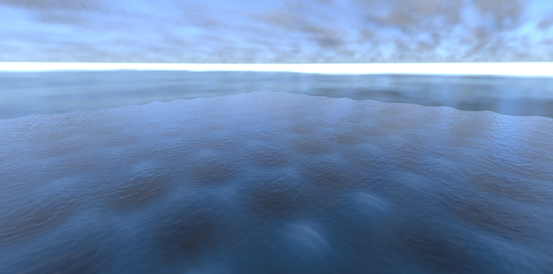 image of pbr rendered water