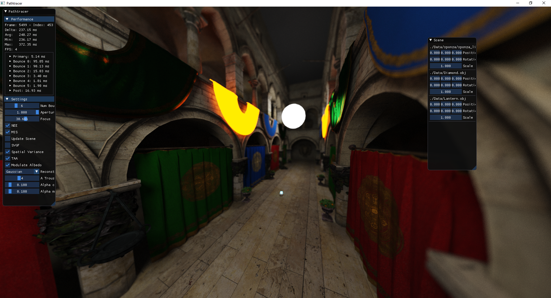 Interactive Scene editor Editor