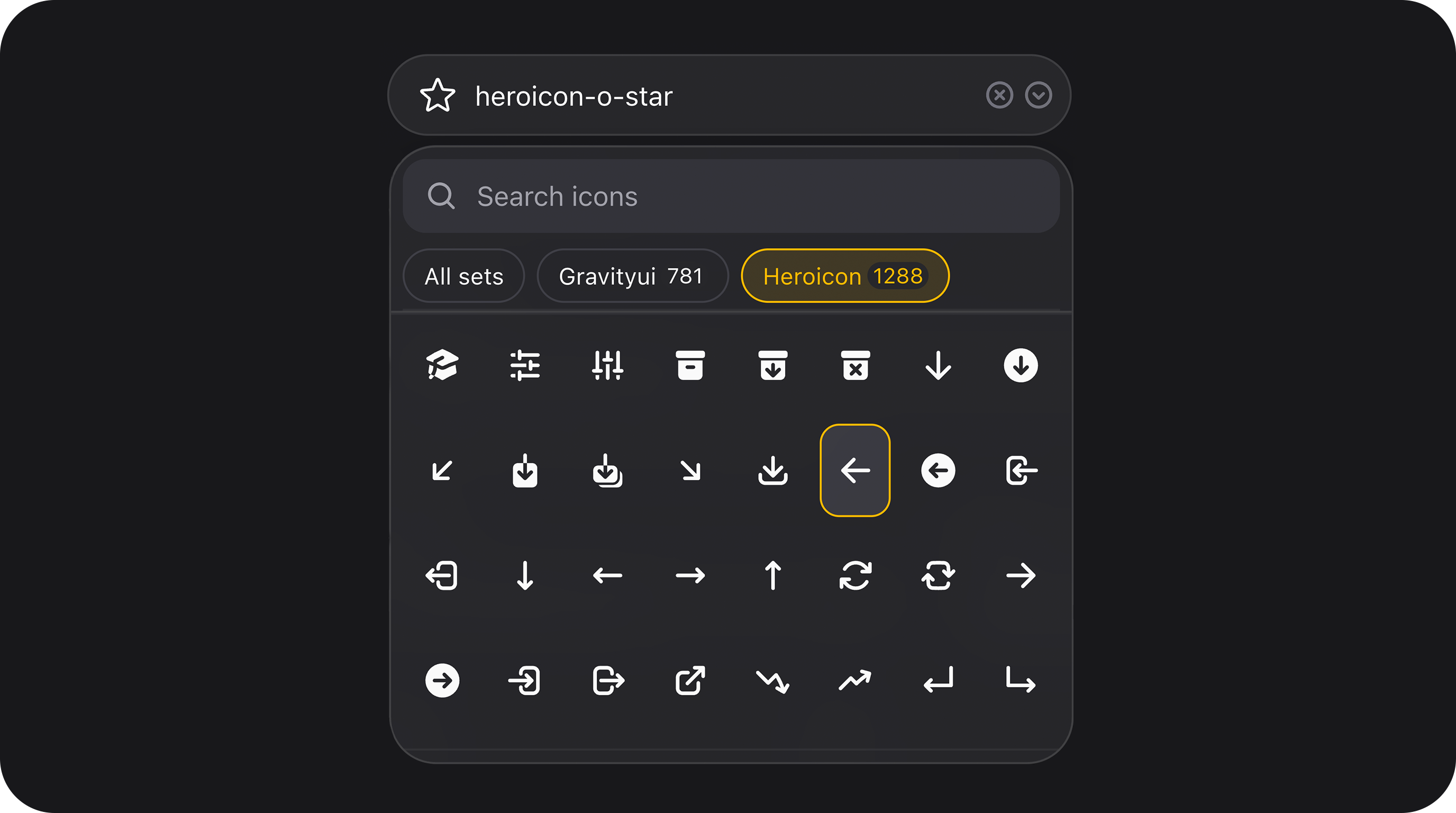 IconPickerField - Highly optimized searchable SVG icon picker with virtual scrolling, asynchronous preview loading, and WAI-ARIA combobox accessibility