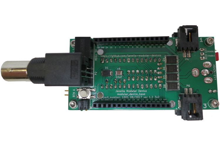 Modular device base 3x2, from the project README