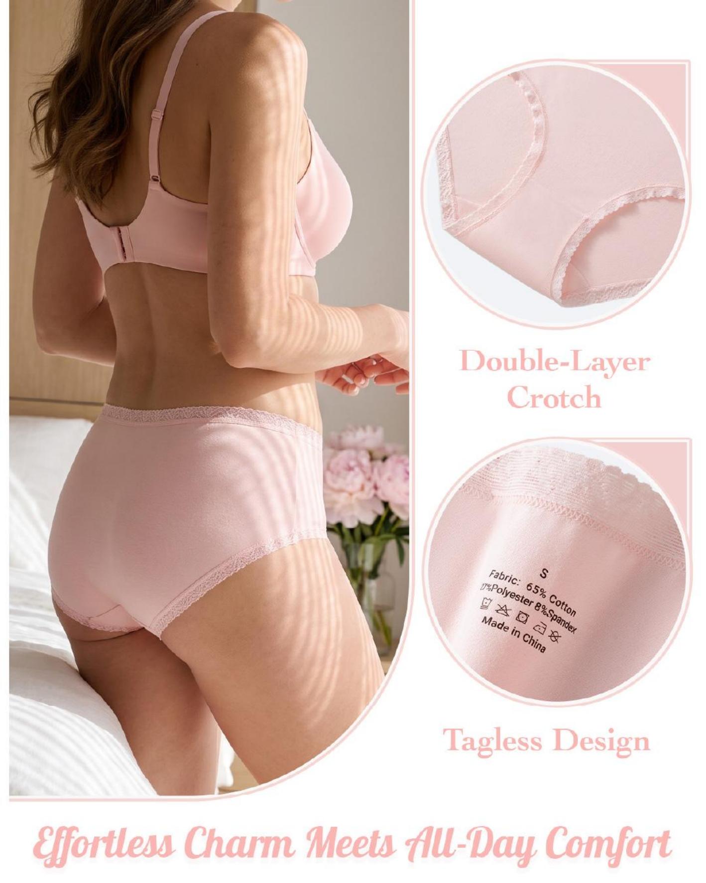Mezluz high-waist brief fit and full coverage detail