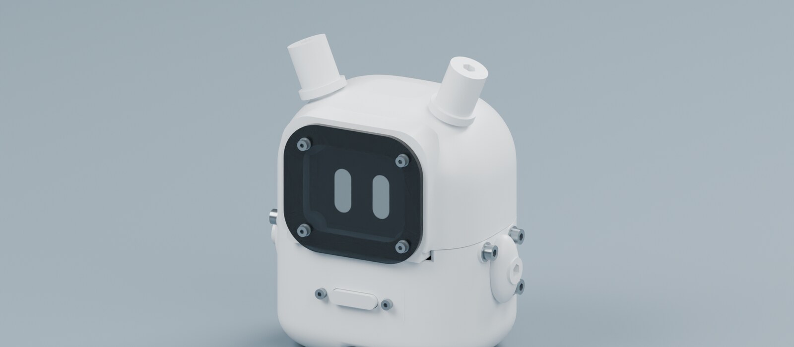 DC-01 desktop companion, assembled