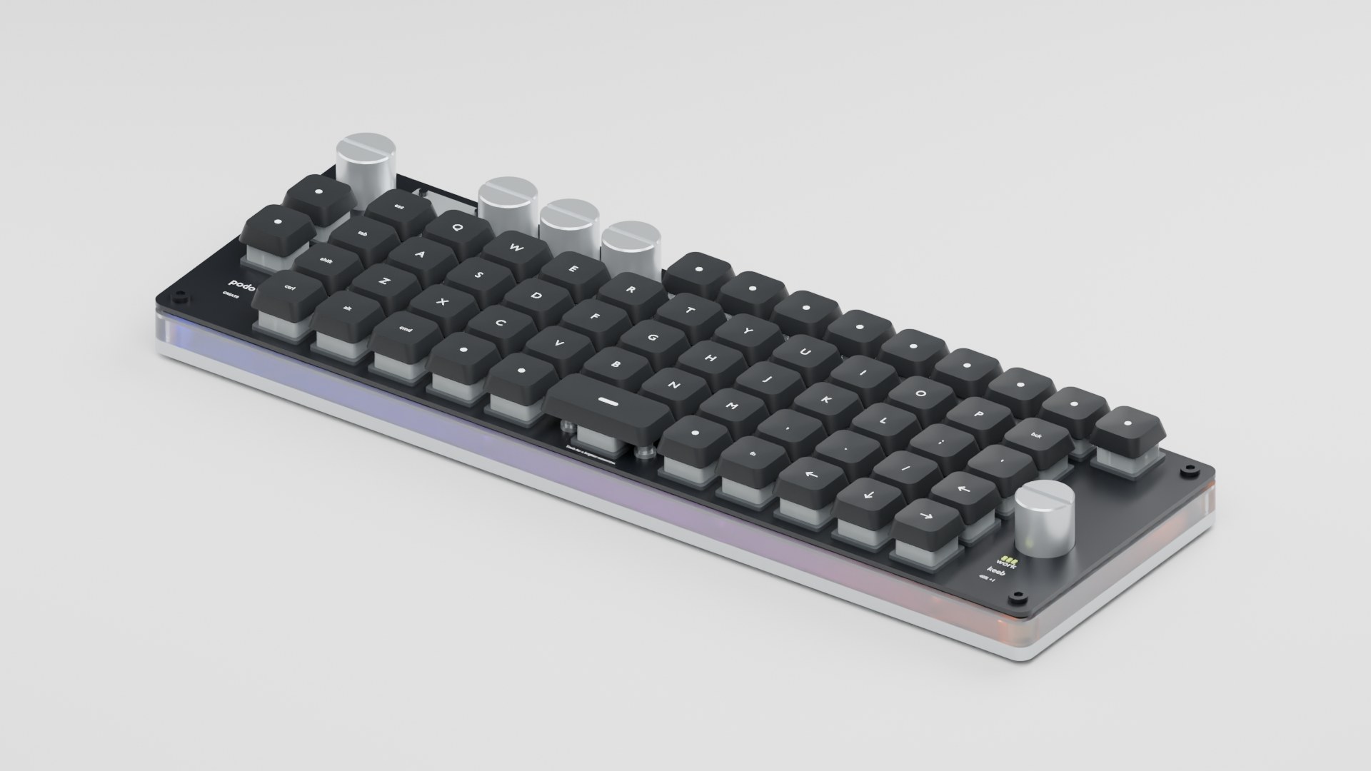 CK-001 reference keyboard, revision B
