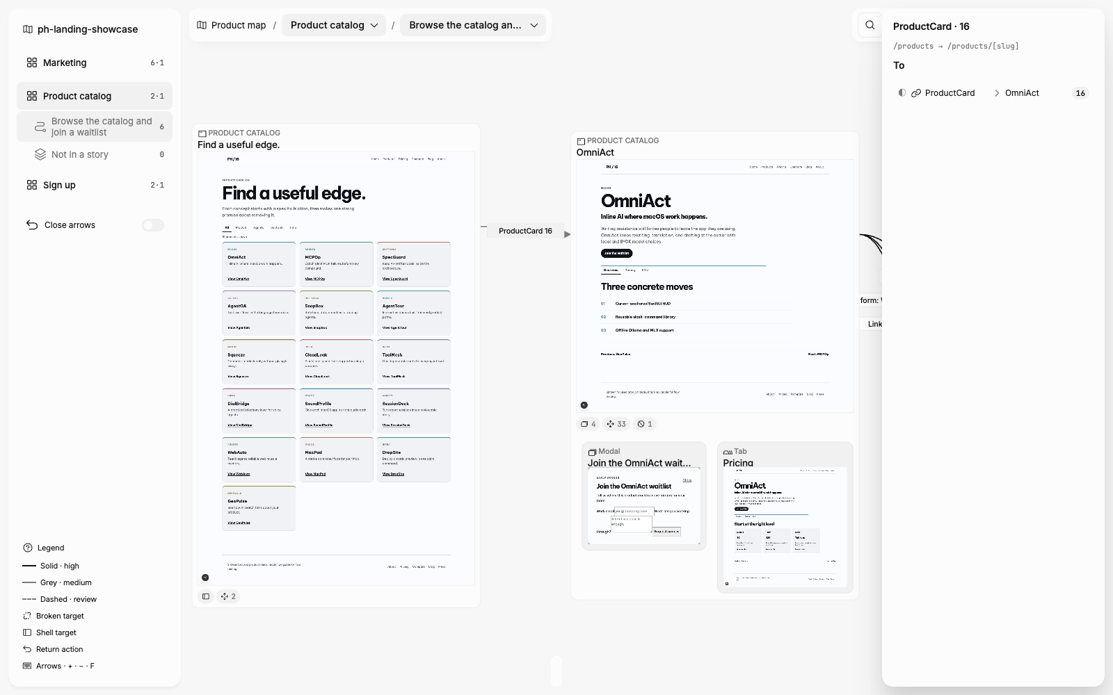 Inspector panel