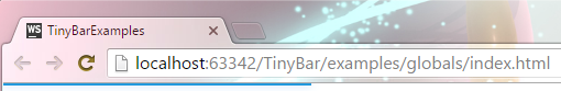 TinyBar Screenshot