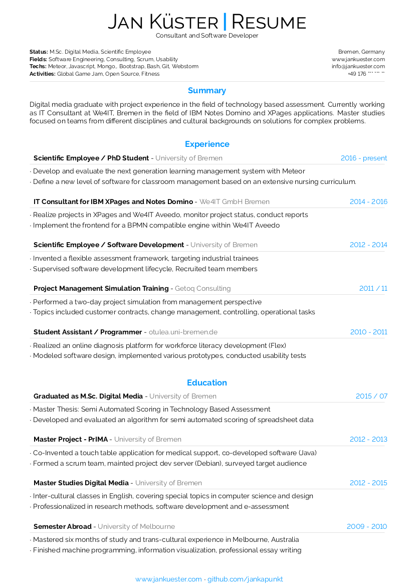 GitHub - sadransh/awsome-list-of-cv-and-resume-templetes: a collection of cv  and resume styles