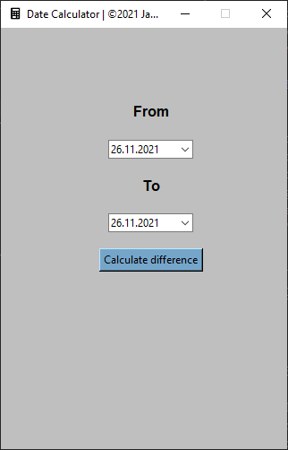 Date Calculator