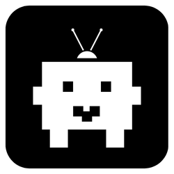 Orchy, the pixel robot