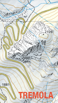 modern map of Tremola