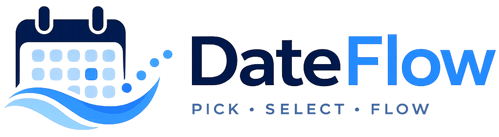 DateFlow — pick, select, flow