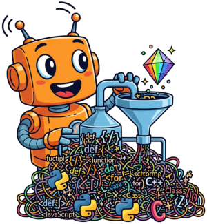 AI Distiller (aid) Mascot