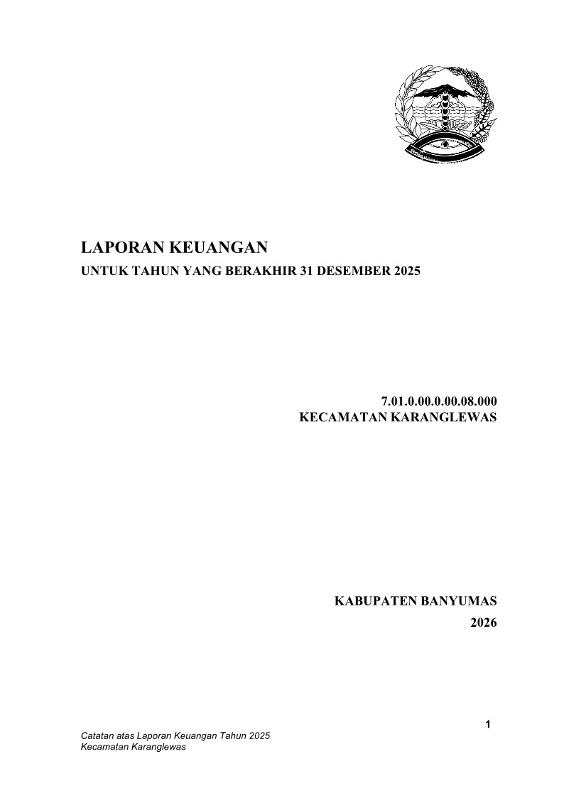 CALK Karanglewas Tahun 2025