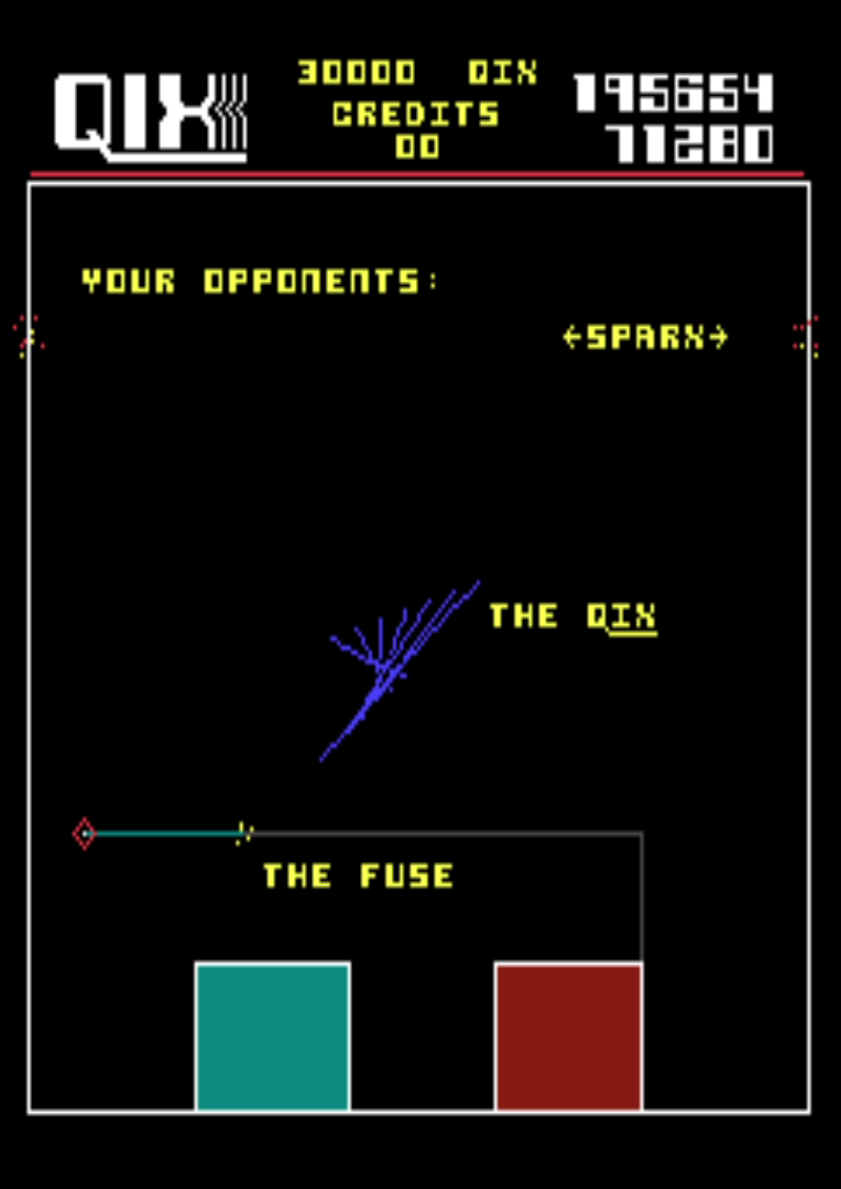 Tutorial screen explaining enemy types before coin insert