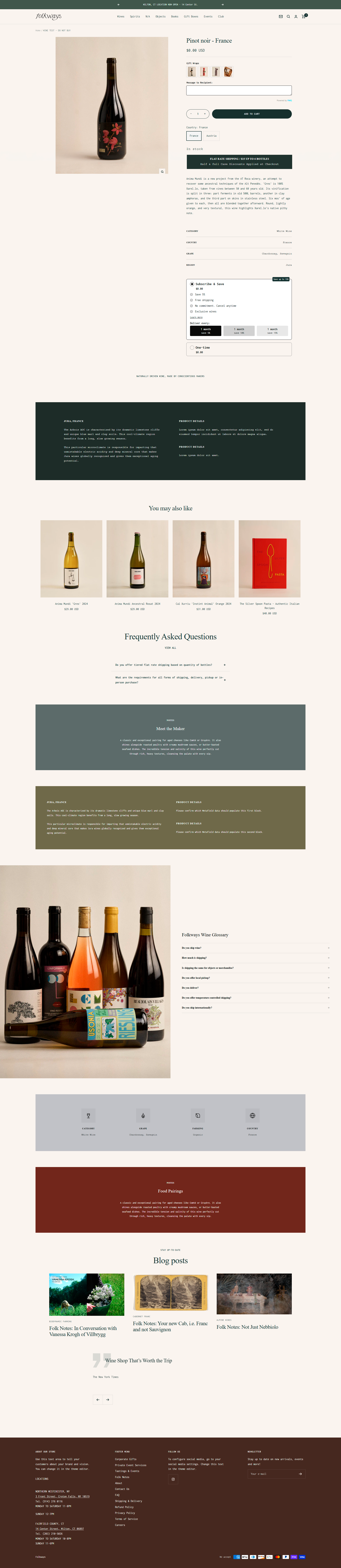 Product Detail Page
