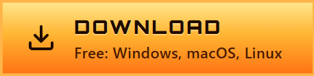 Download: free, for Windows, macOS and Linux