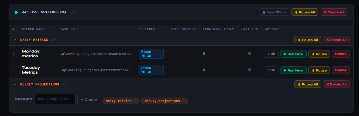 Conductor Dashboard