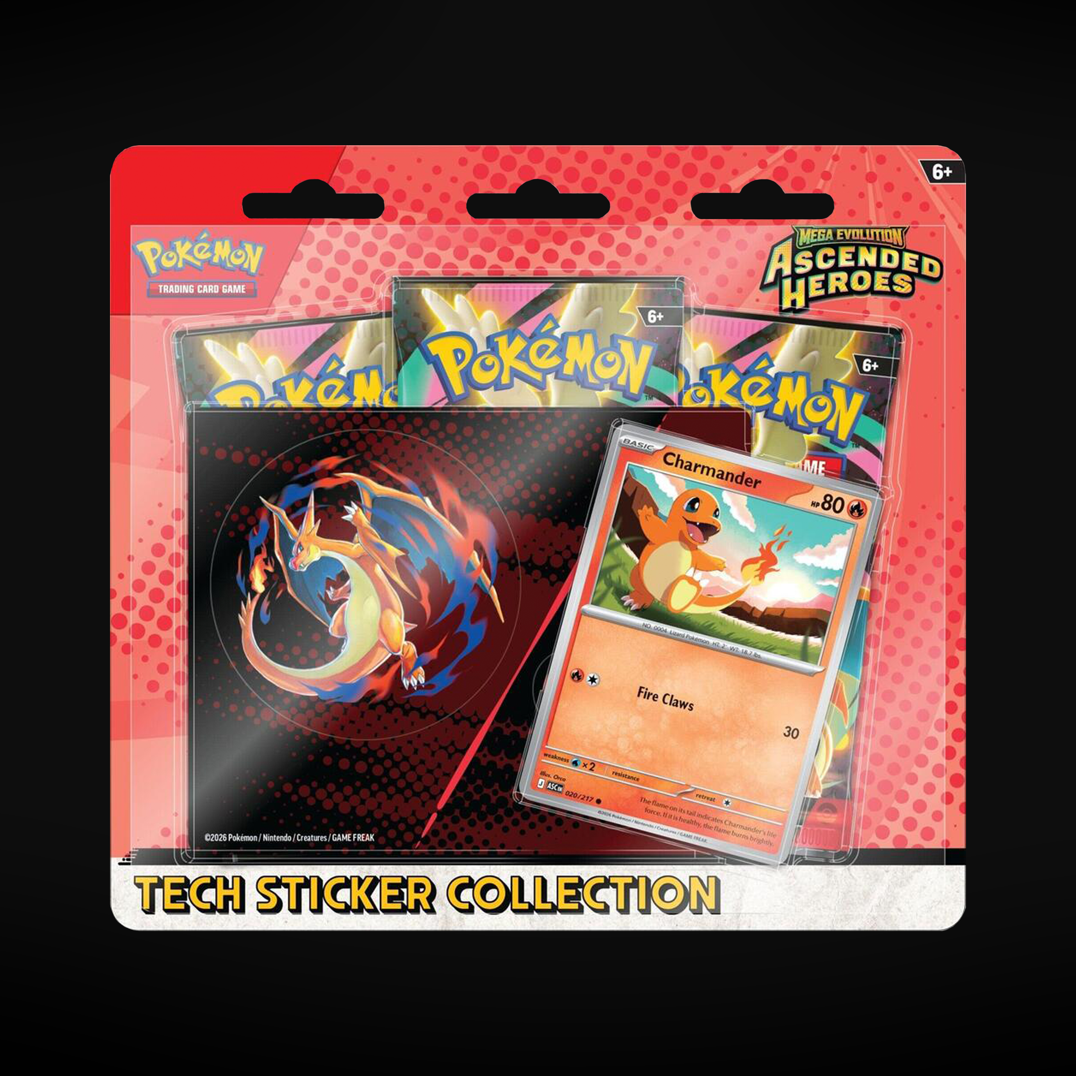 Ascended Heroes Tech Sticker Collection (Charmander)