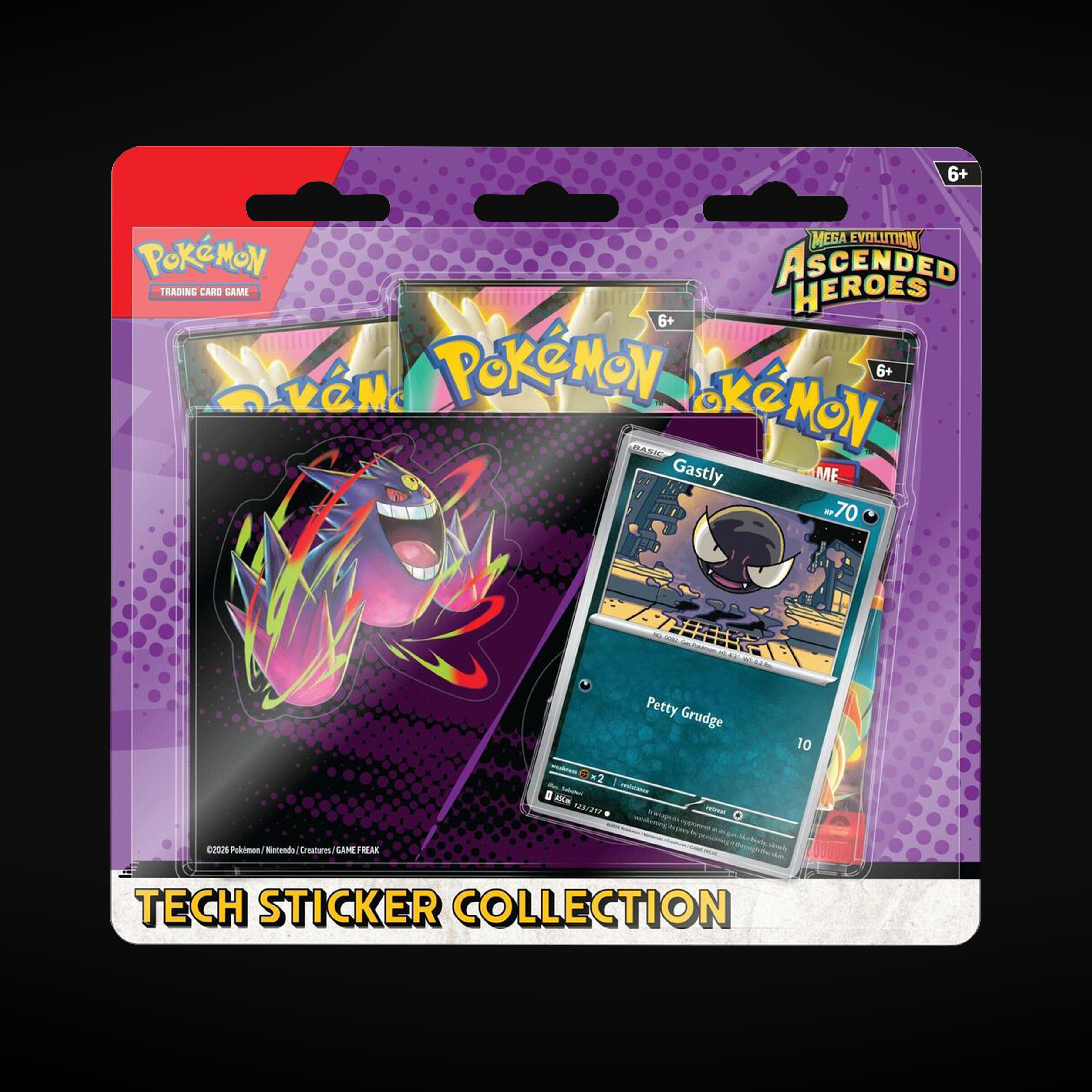 Ascended Heroes Tech Sticker Collection (Gastly)