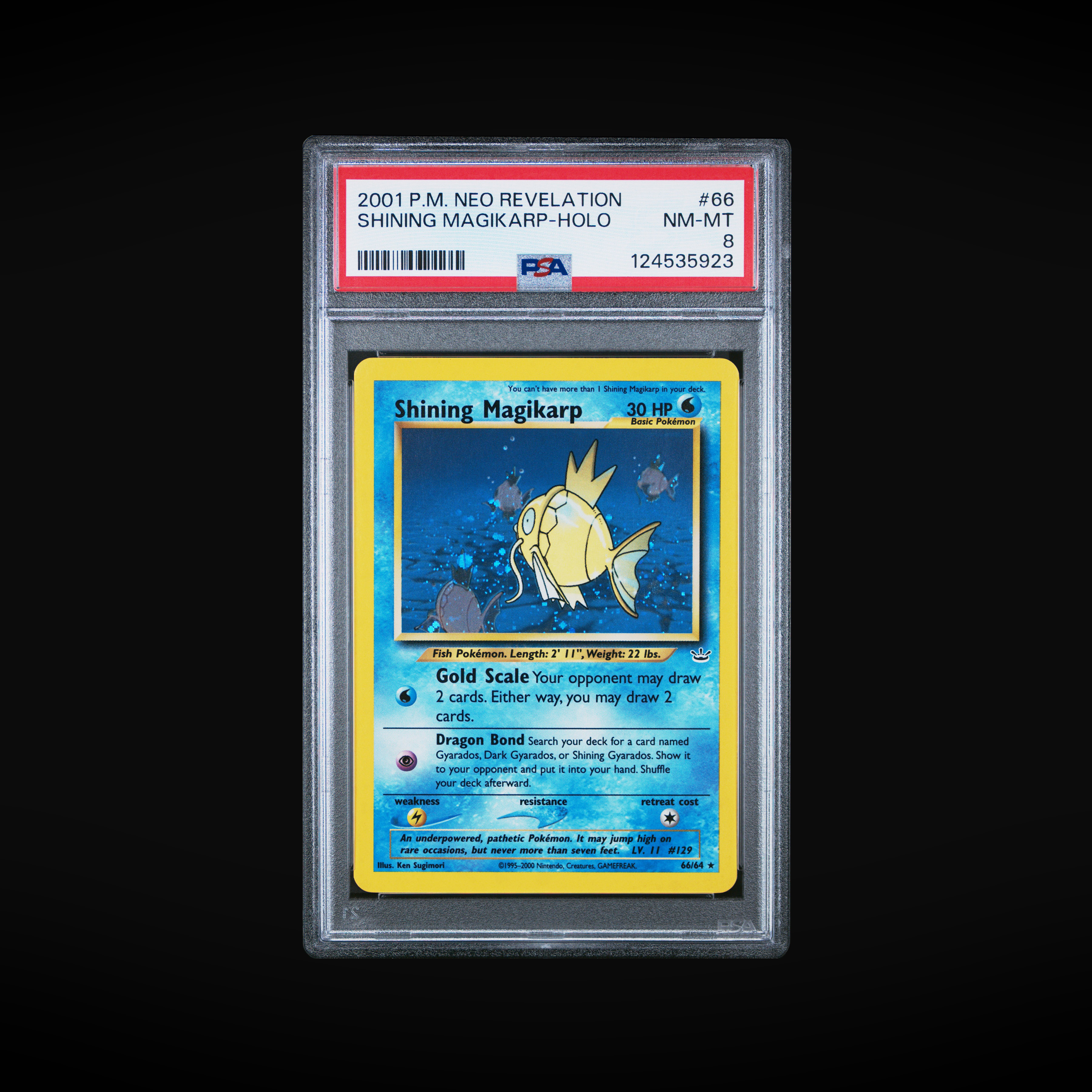 PSA 8 Shining Magikarp Unlimited