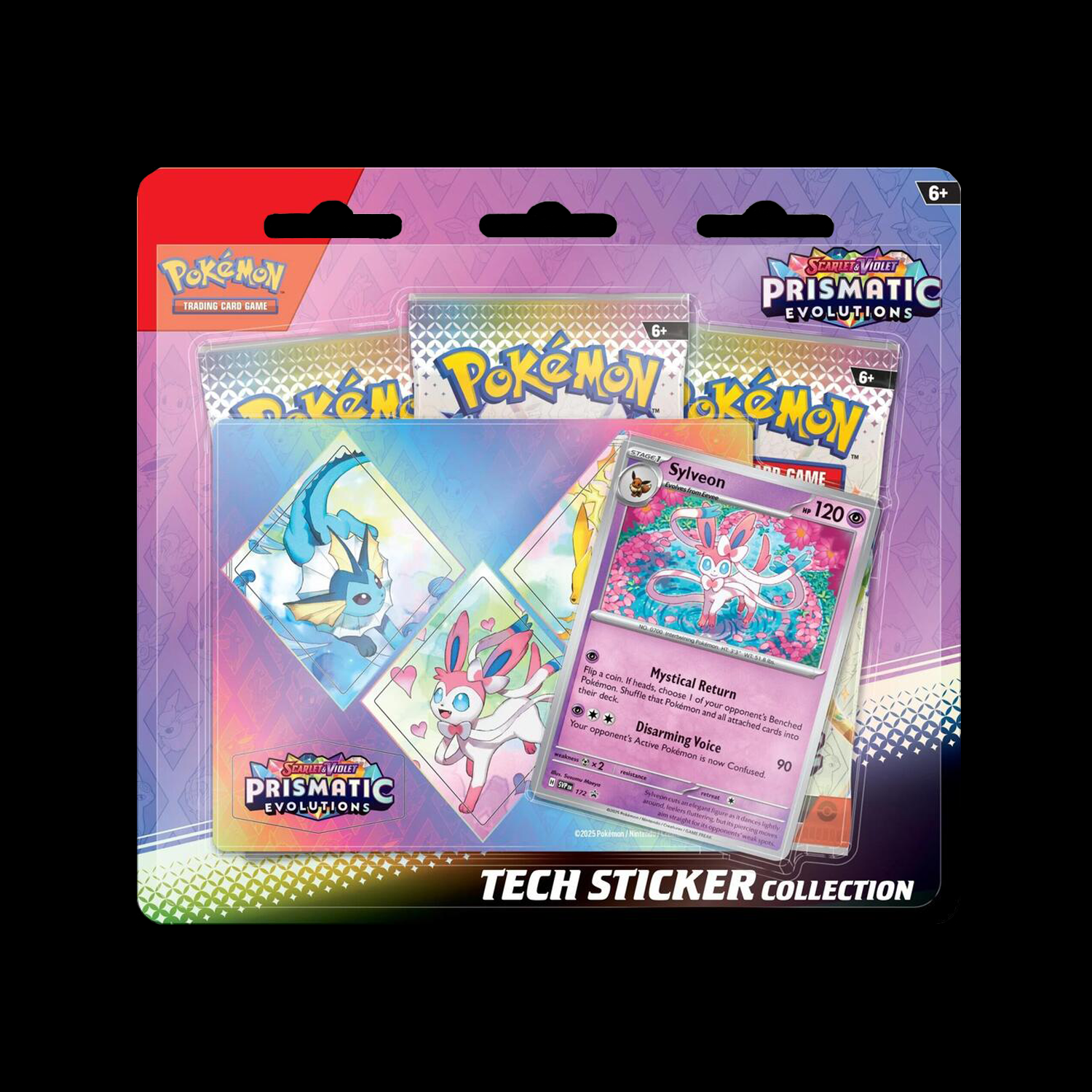 Prismatic Evolutions Tech Sticker Collection (Sylveon)