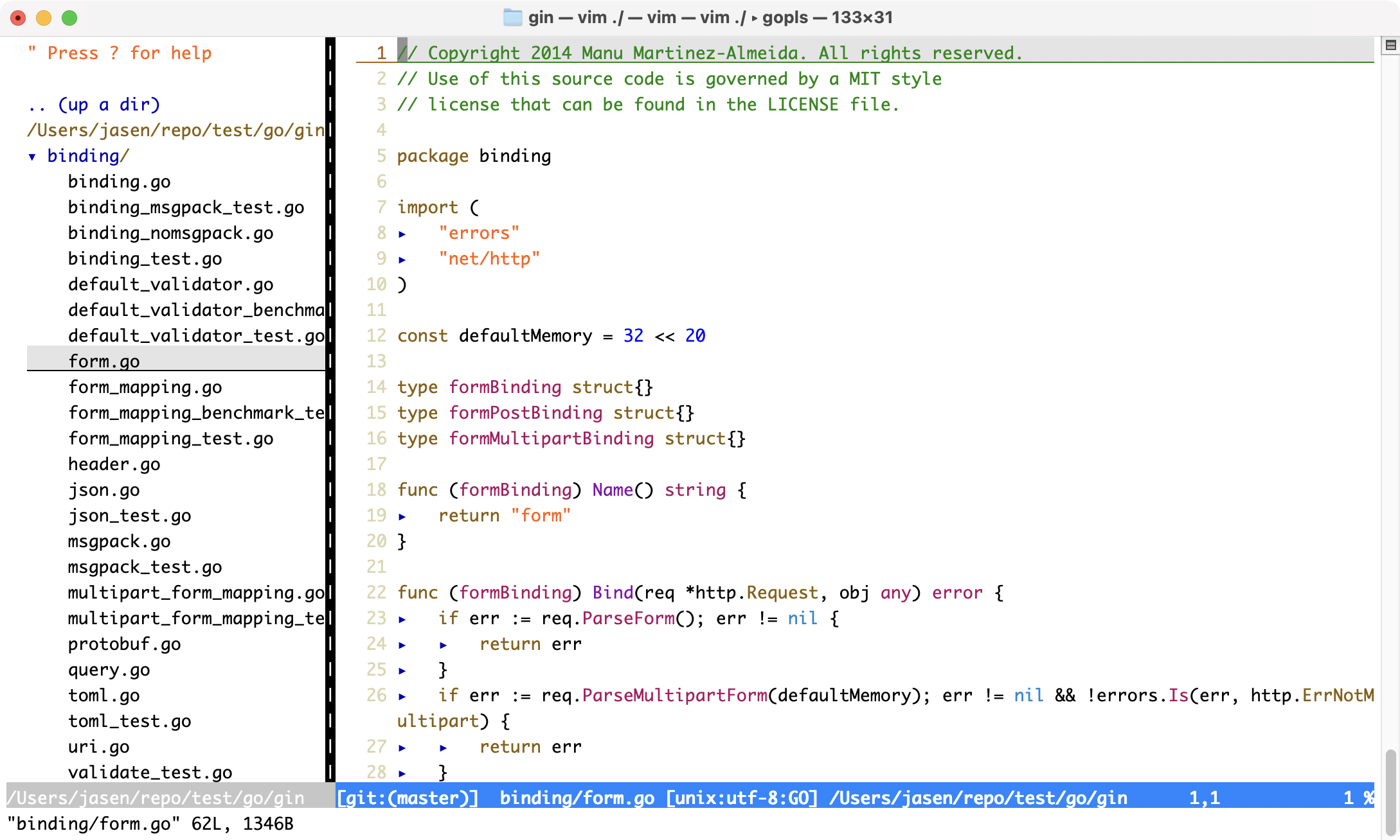 OneLeaf VIM