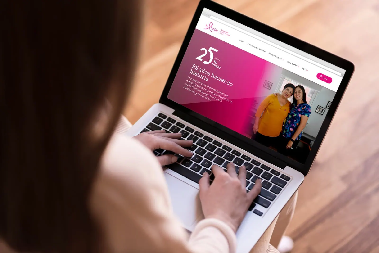 Rediseño sitio web Yo mujer