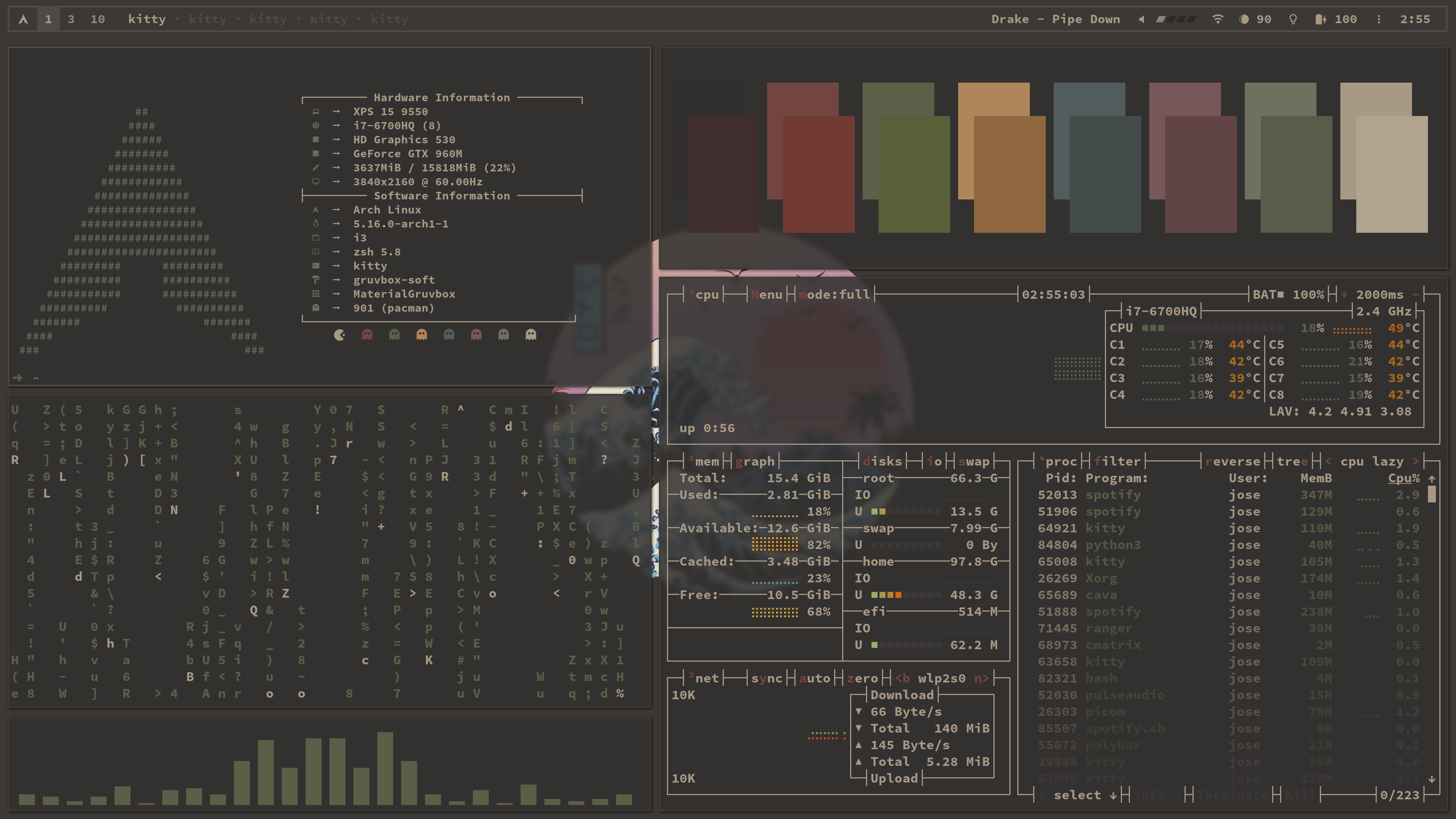 i3-gaps WM