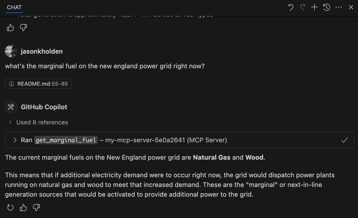 Marginal Fuel Example