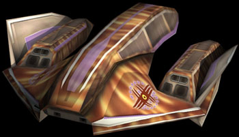 Render of the Grathven fighter