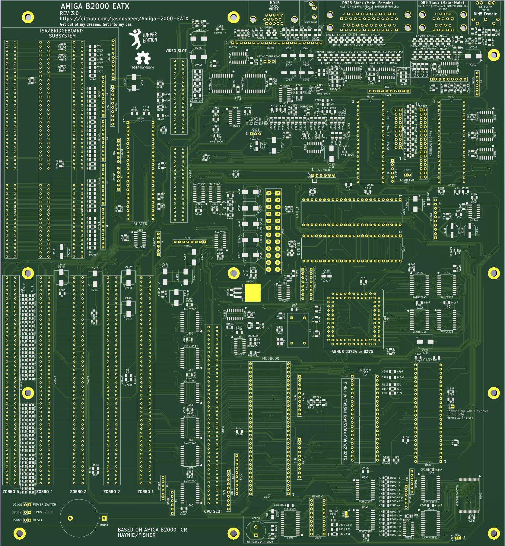 Amiga 2000 EATX, from the project README