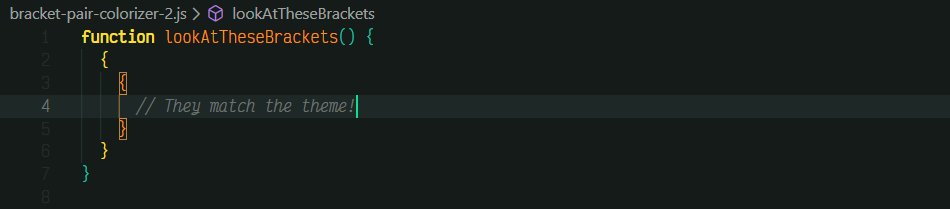 Bracket Pair Colorizer 2 preview