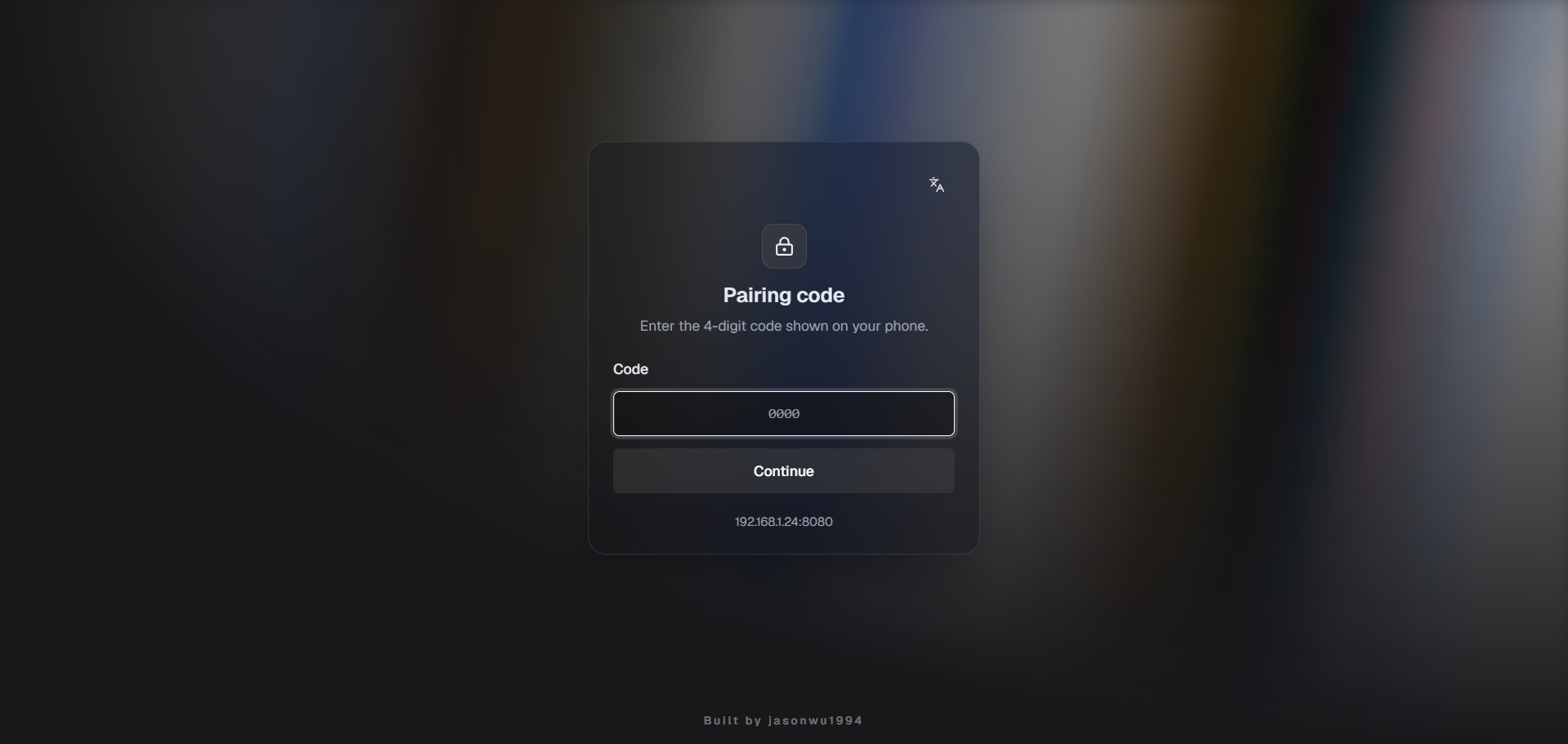 Web Clipboard pairing gate