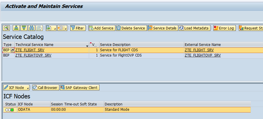 Confirm in list of Active Services alt text
