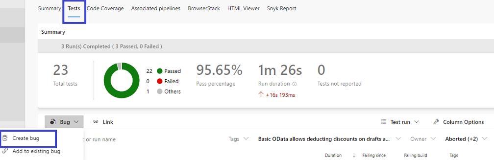 Unit Test Results