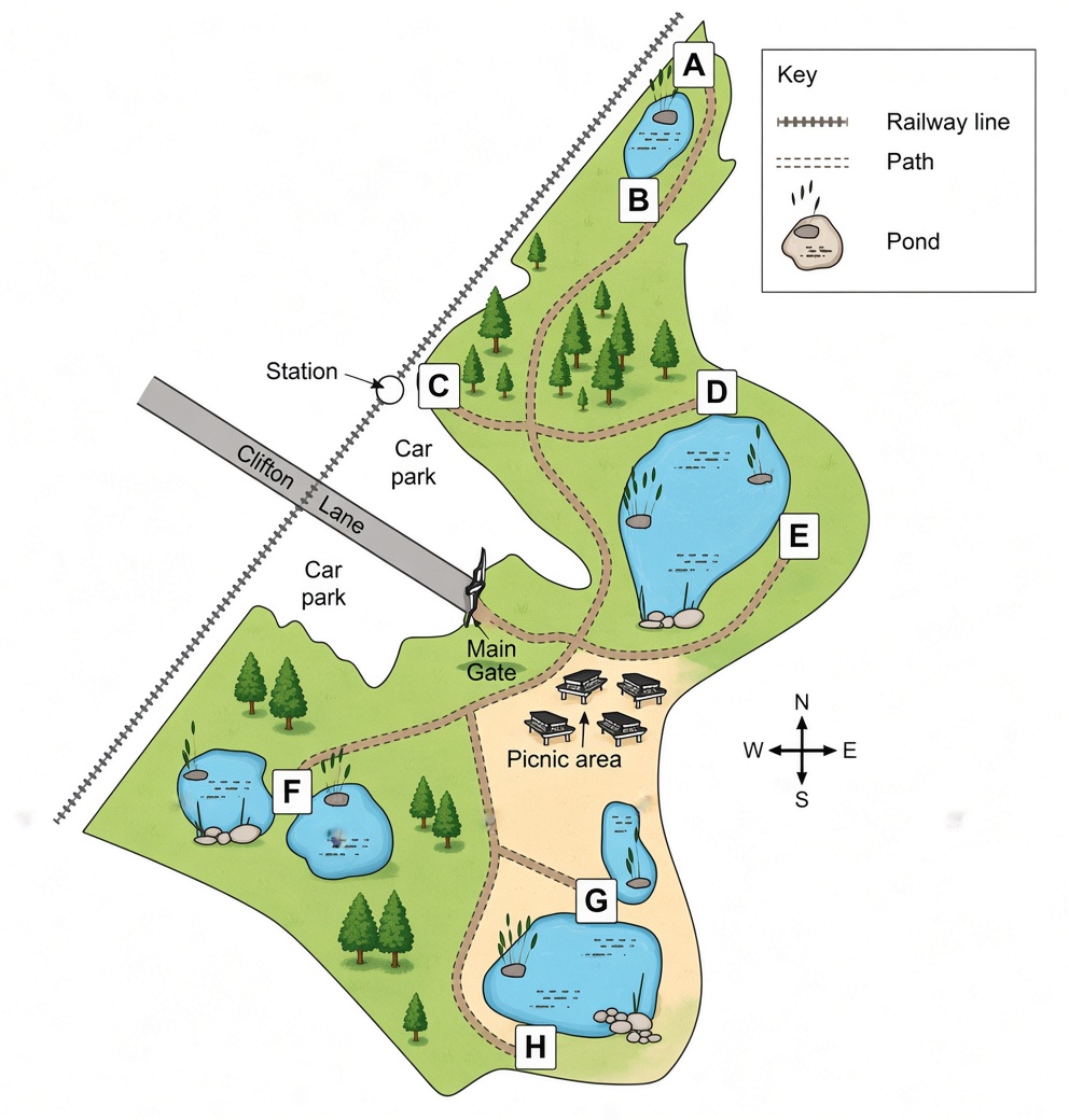 Clifton Bird Park map
