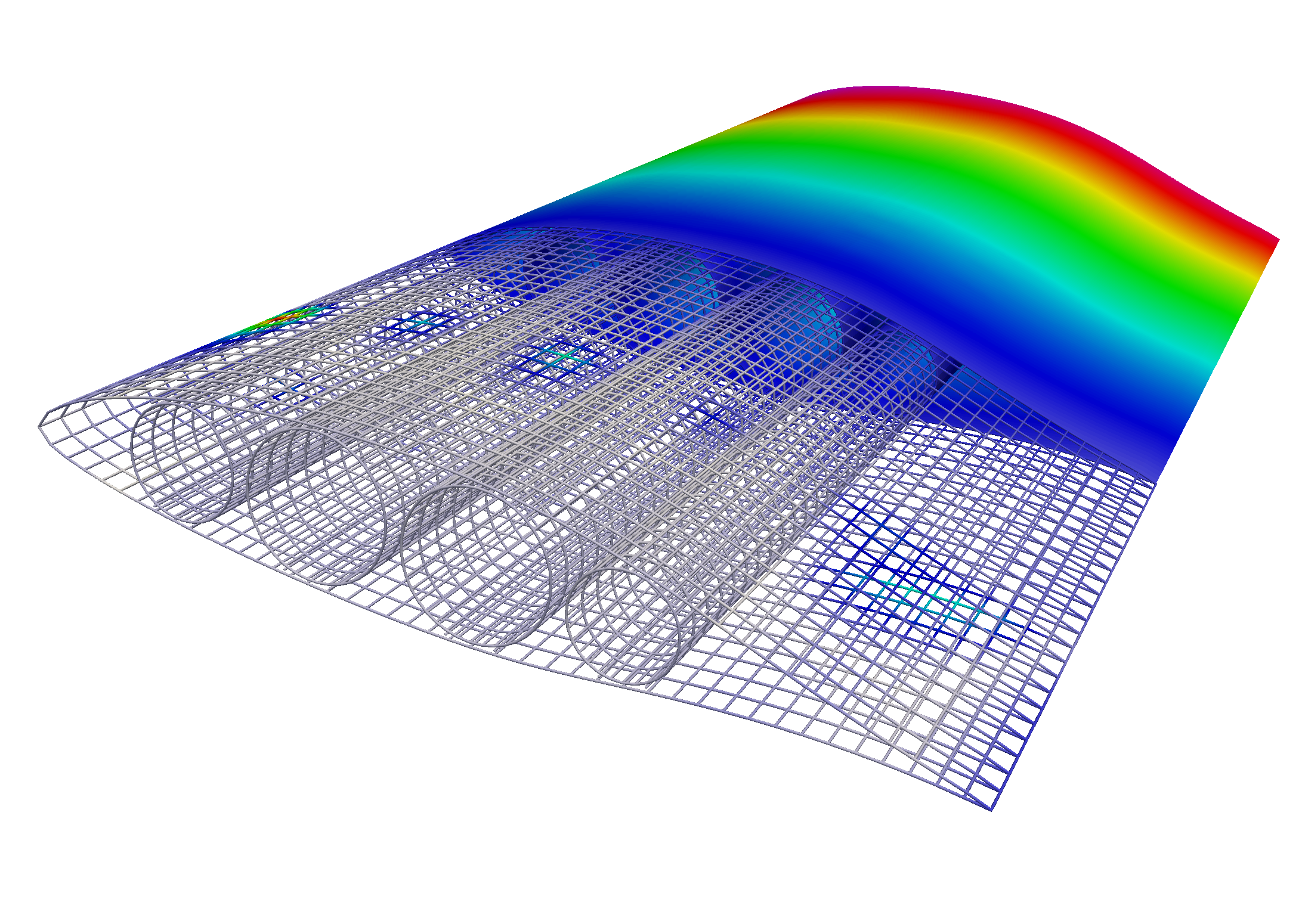 Illustrative example of a Wing- Structure- Integrated high-pressure Hydrogen Tank (SWITH)