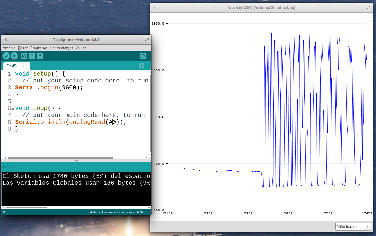 arduino midiendo