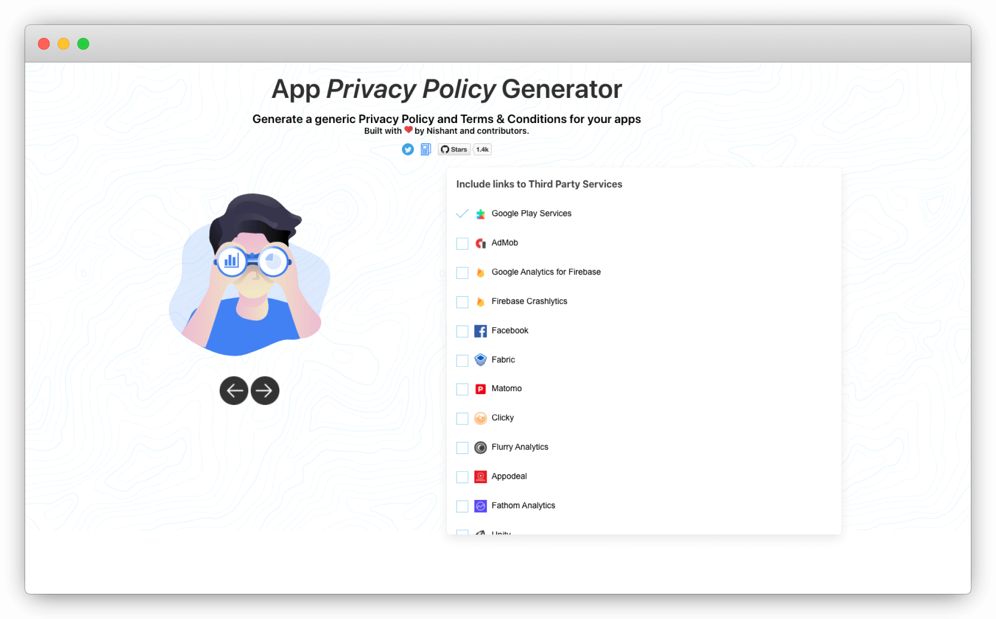 App Privacy Policy Generator