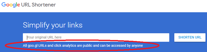 Google Security Warning