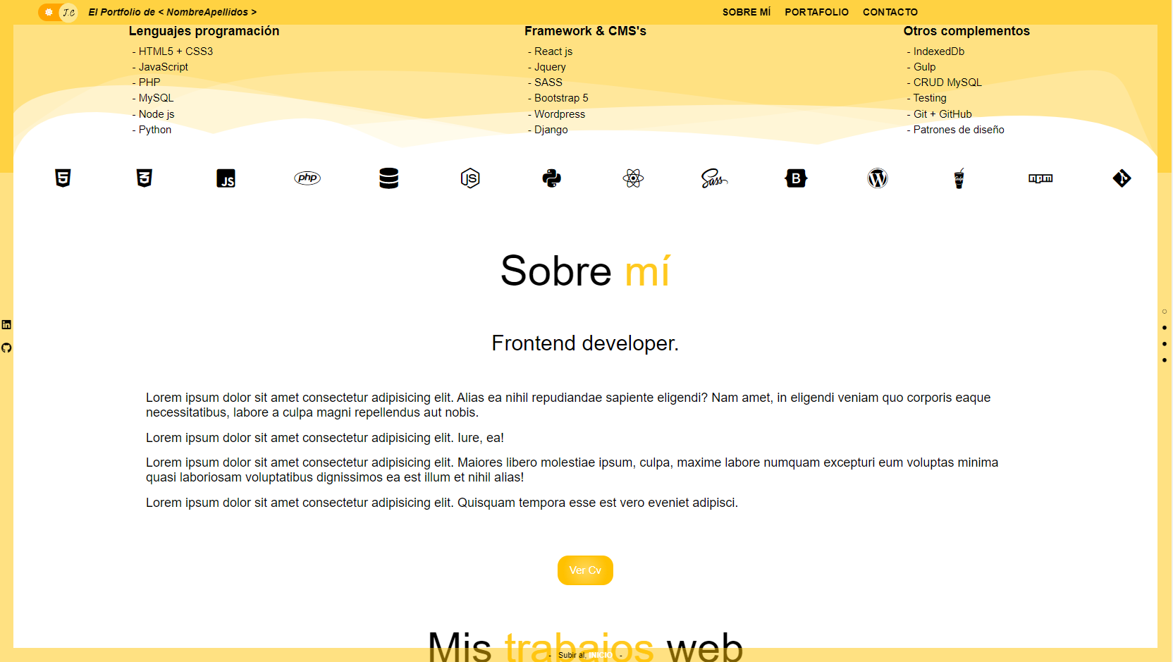 Captura del proyecto