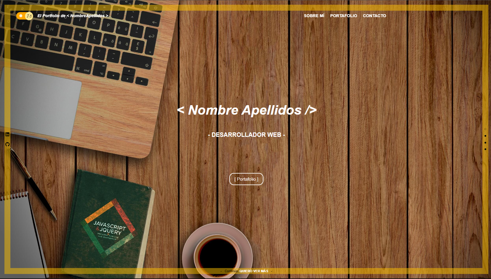 Captura del proyecto