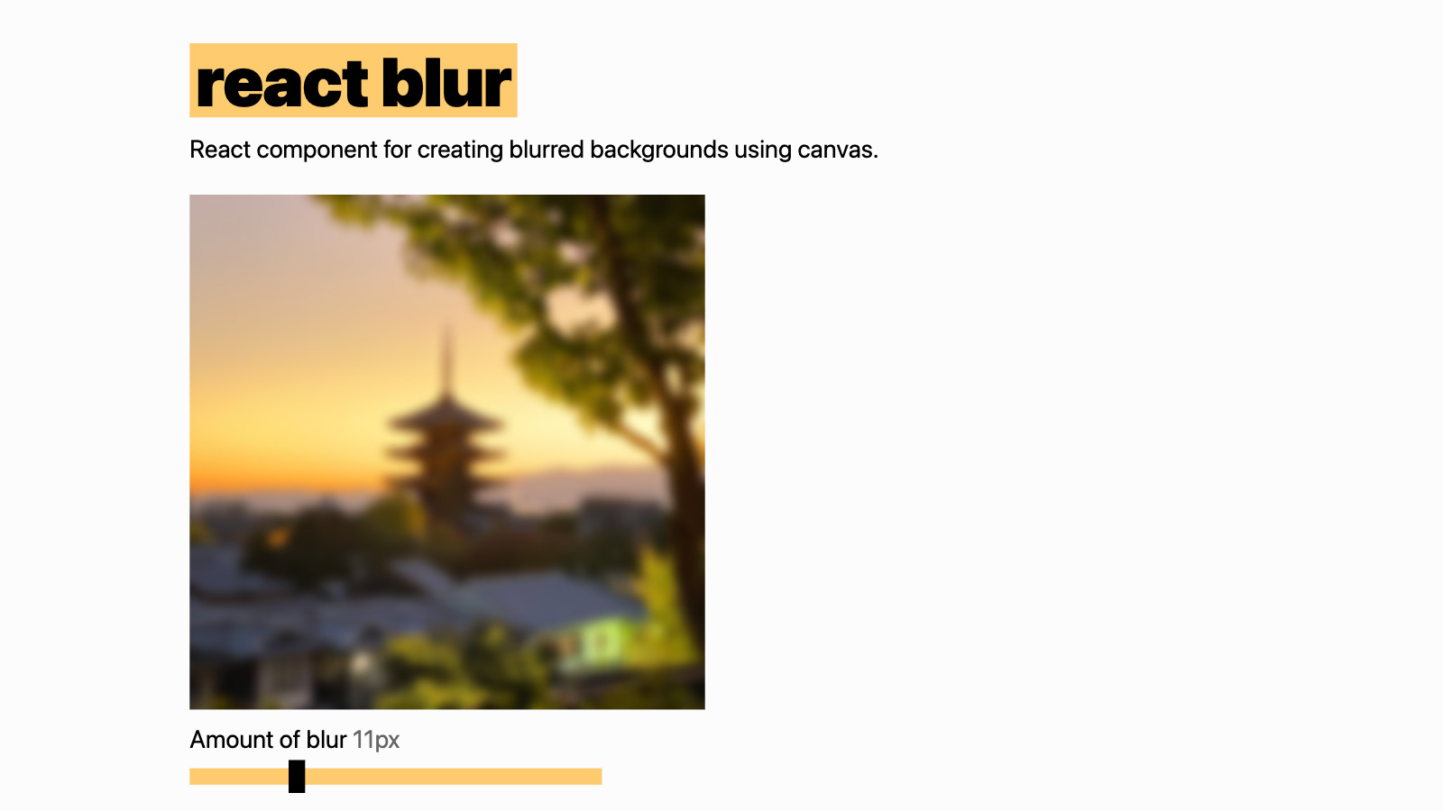 React Blur Library: React Blur Library sẽ giúp bạn tùy chỉnh hiệu ứng nền mờ dễ dàng và hiệu quả nhất. Thư viện này là một công cụ hữu ích trong việc tạo ra các giao diện thú vị và thu hút sự chú ý của người dùng. Hãy cùng tìm hiểu và khám phá tất cả các tính năng thú vị của React Blur Library để tạo ra những trải nghiệm tuyệt vời cho người dùng của bạn!