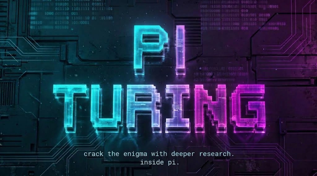 Pi Turing — Crack the enigma with deeper research inside Pi.