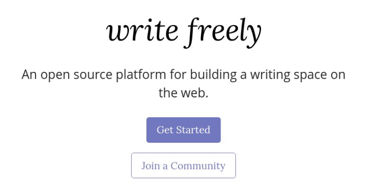 writefreely