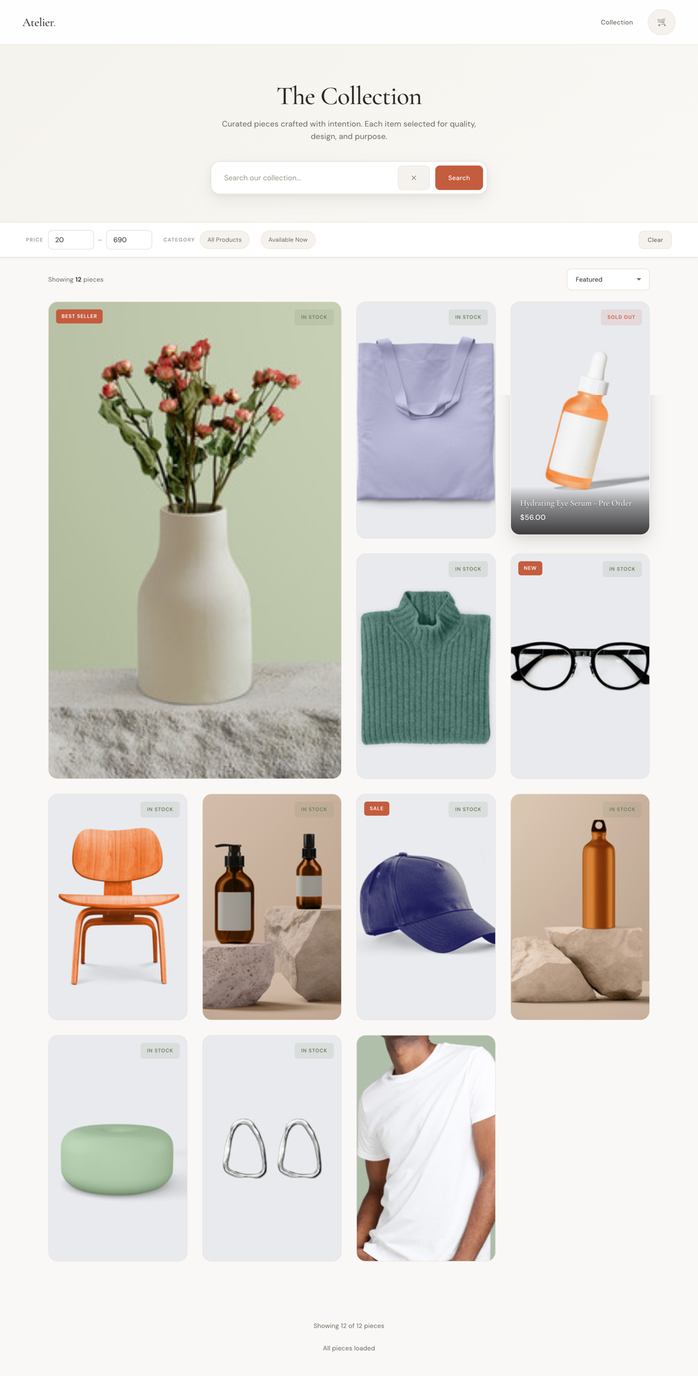 Store Light template