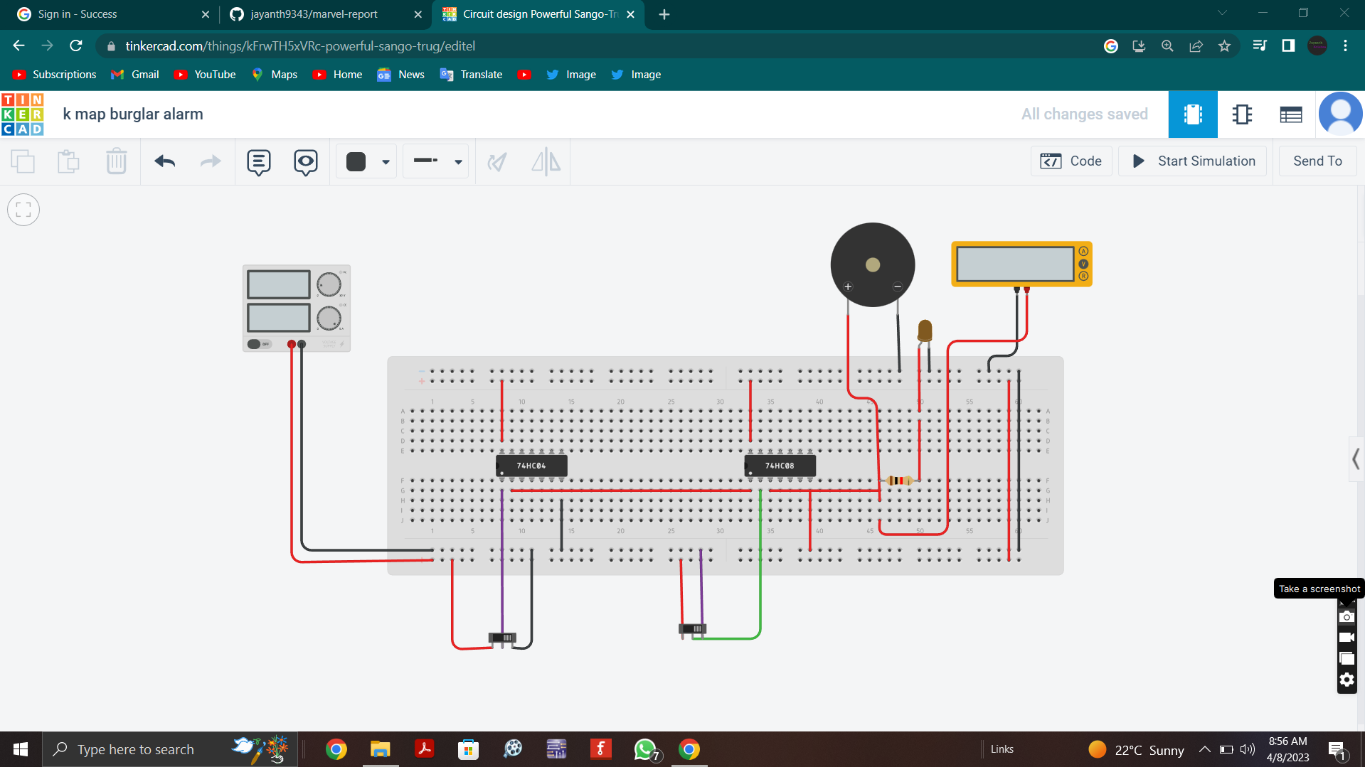 Premsagar 39 S Iot 001 Course Work Uvce Marvel