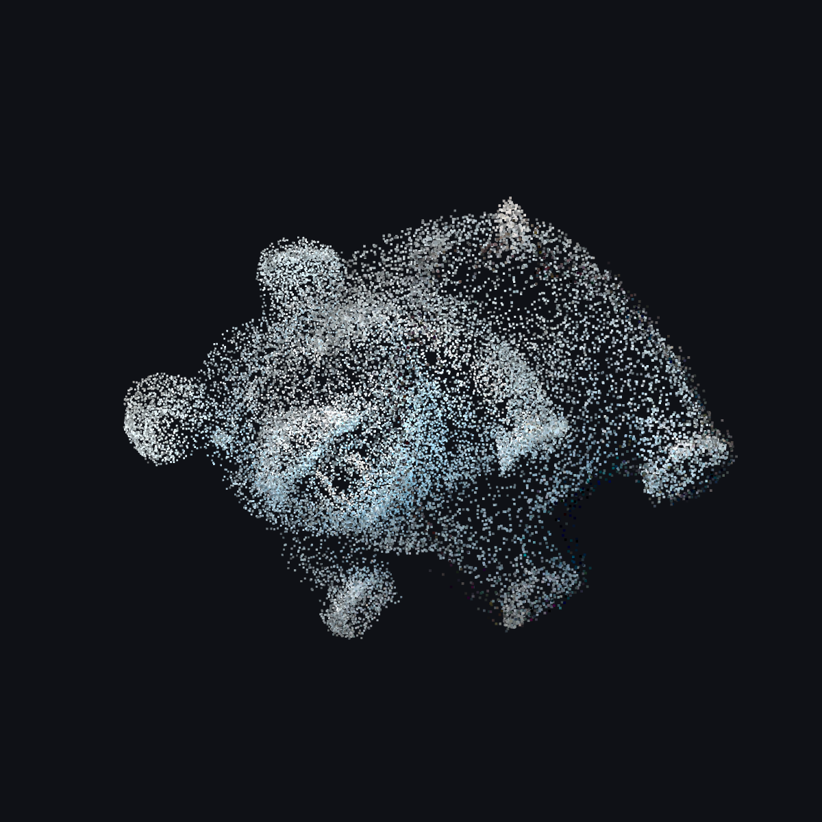 the cleaned cloud